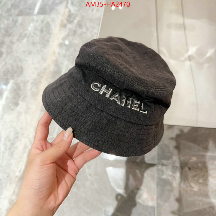 Cap (Hat)-Chanel from china ID: HA2470 $: 35USD