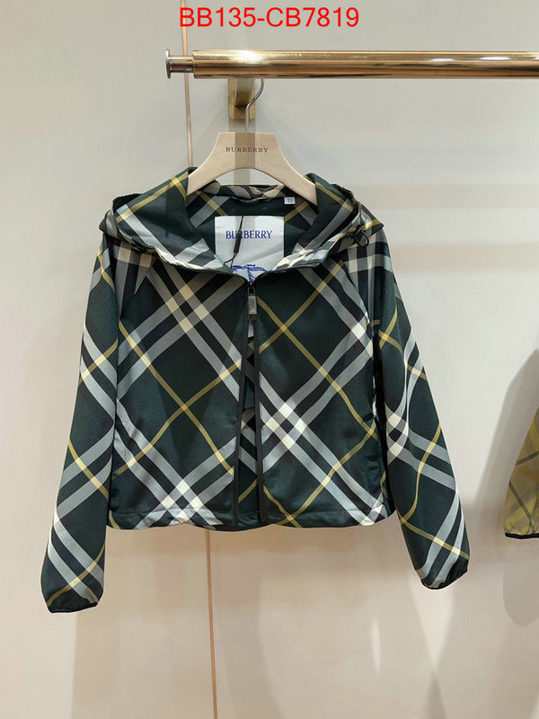 Clothing-Burberry replica us ID: CB7819 $: 135USD