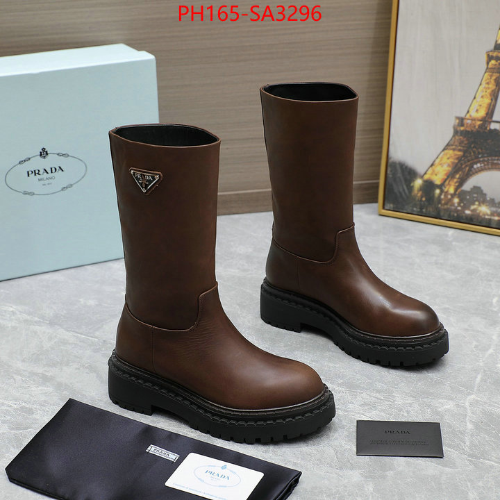 Women Shoes-Prada designer high replica ID: SA3296 $: 165USD