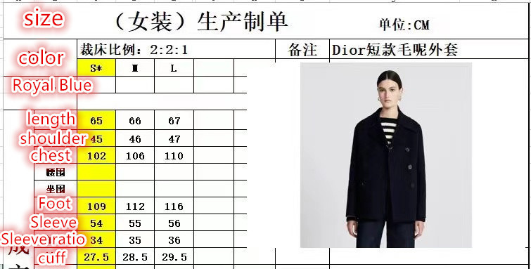 Clothing-Dior online ID: CB7238 $: 159USD