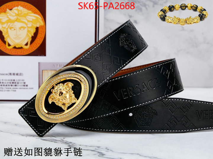 Belts-Versace designer 1:1 replica ID: PA2668 $: 65USD