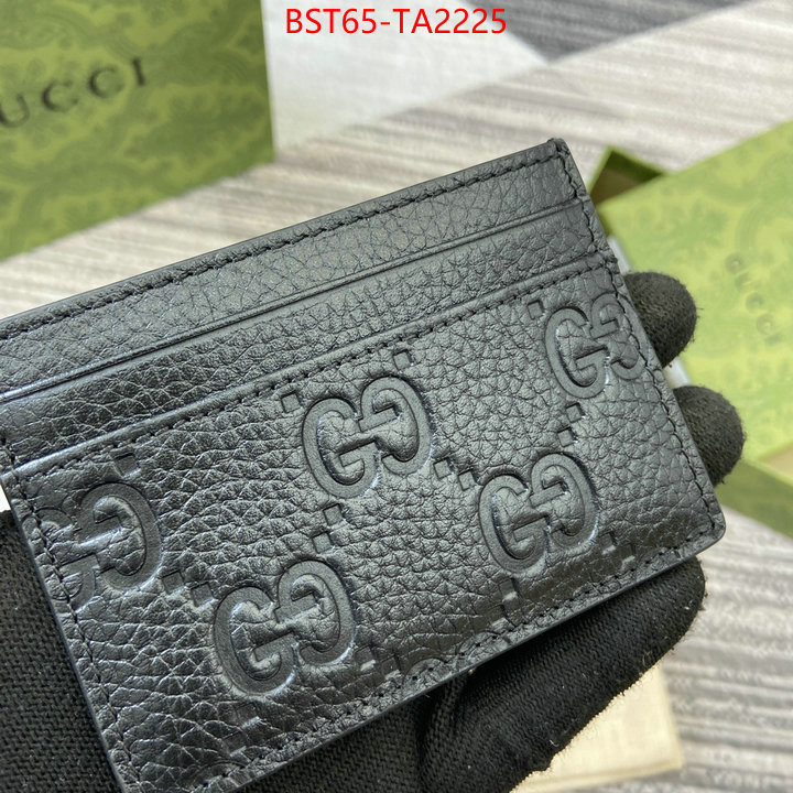 Gucci Bags(TOP)-Wallet- aaaaa+ replica designer ID: TA2225 $: 65USD,