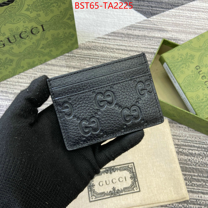 Gucci Bags(TOP)-Wallet- aaaaa+ replica designer ID: TA2225 $: 65USD,