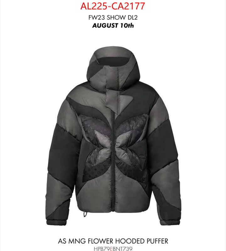 Down jacket Men-LV 1:1 replica ID: CA2177 $: 225USD