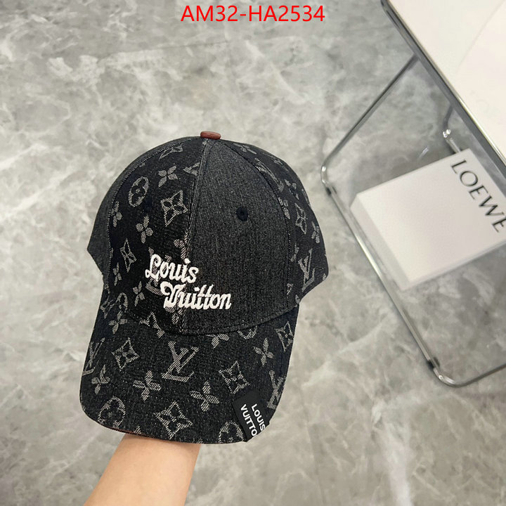 Cap(Hat)-LV high quality designer replica ID: HA2534 $: 32USD