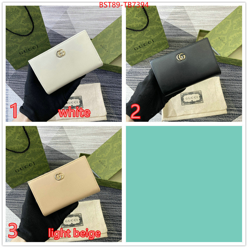 Gucci Bags(TOP)-Wallet- china sale ID: TB7394 $: 89USD,