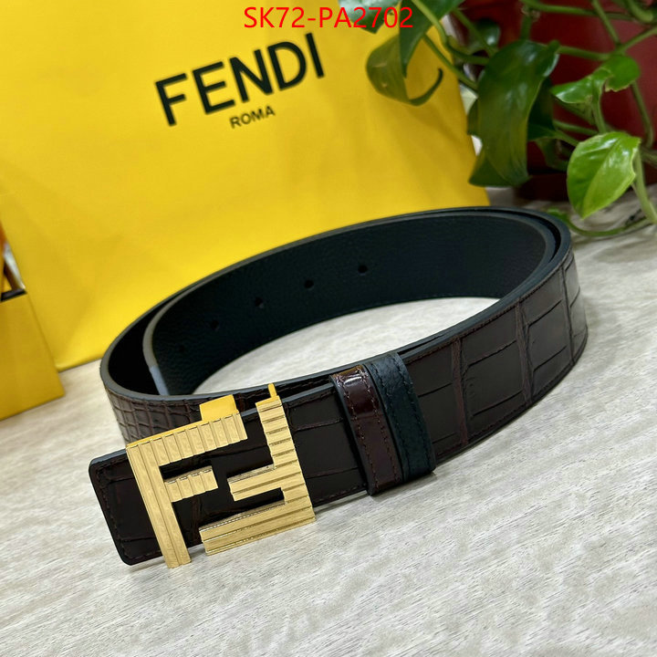 Belts-Fendi is it illegal to buy dupe ID:PA2702 $: 72USD