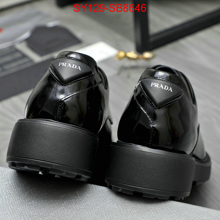 Men shoes-Prada what is top quality replica ID: SB8646 $: 129USD