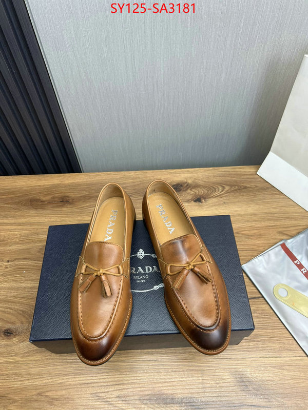 Men shoes-Prada buy aaaaa cheap ID: SA3181 $: 125USD