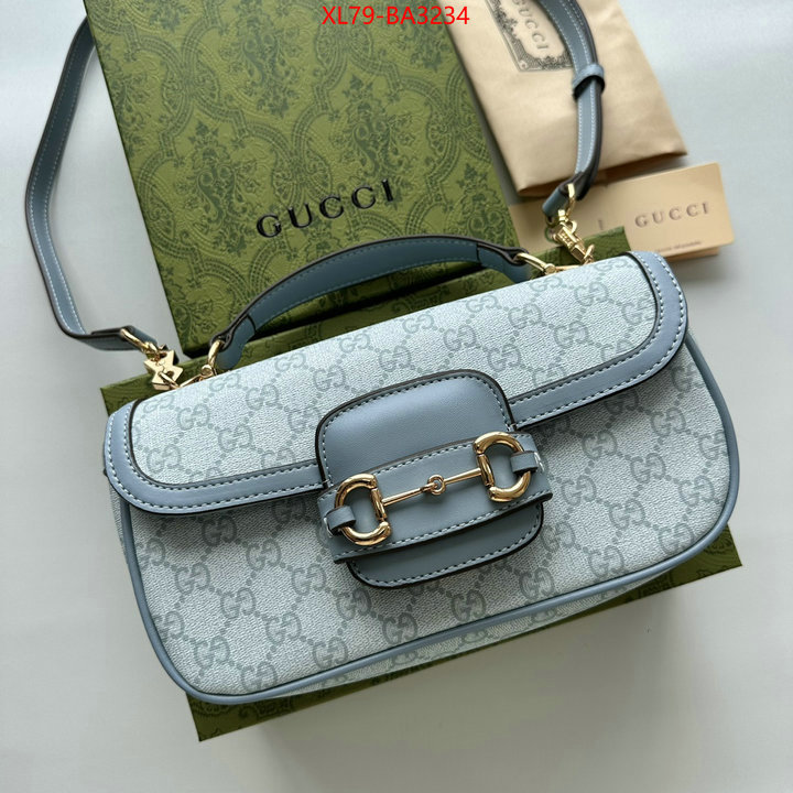 Gucci Bags(4A)-Horsebit- 2024 perfect replica designer ID: BA3234 $: 79USD,