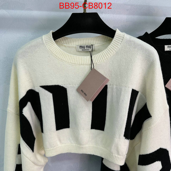 Clothing-MIU MIU perfect quality designer replica ID: CB8012 $: 95USD