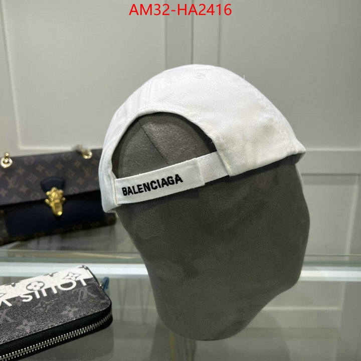 Cap(Hat)-Balenciaga sale outlet online ID: HA2416 $: 32USD