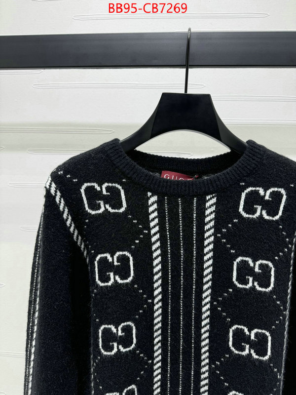 Clothing-Gucci shop now ID: CB7269 $: 95USD