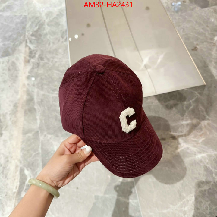 Cap(Hat)-Celine where quality designer replica ID: HA2431 $: 32USD