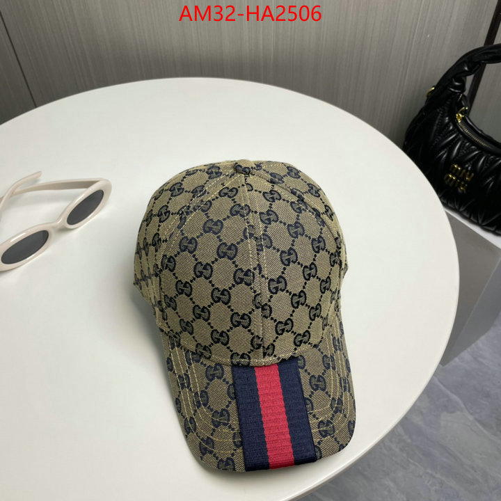 Cap(Hat)-Gucci where quality designer replica ID: HA2505 $: 32USD