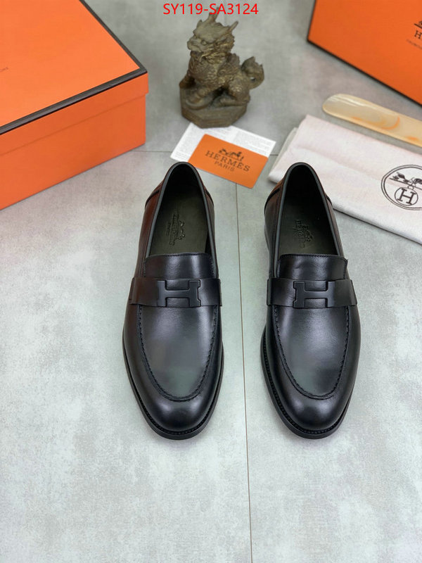 Men Shoes-Hermes designer fake ID: SA3124 $: 119USD