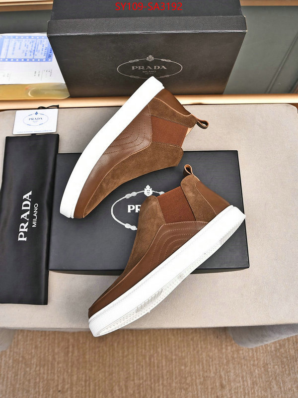 Men shoes-Prada 2024 replica wholesale cheap sales online ID: SA3192 $: 109USD