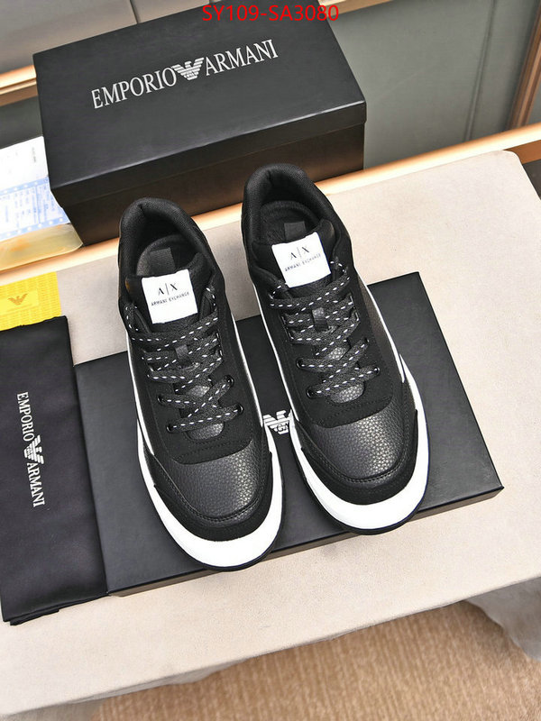 Men shoes-Armani wholesale 2024 replica ID: SA3080 $: 109USD