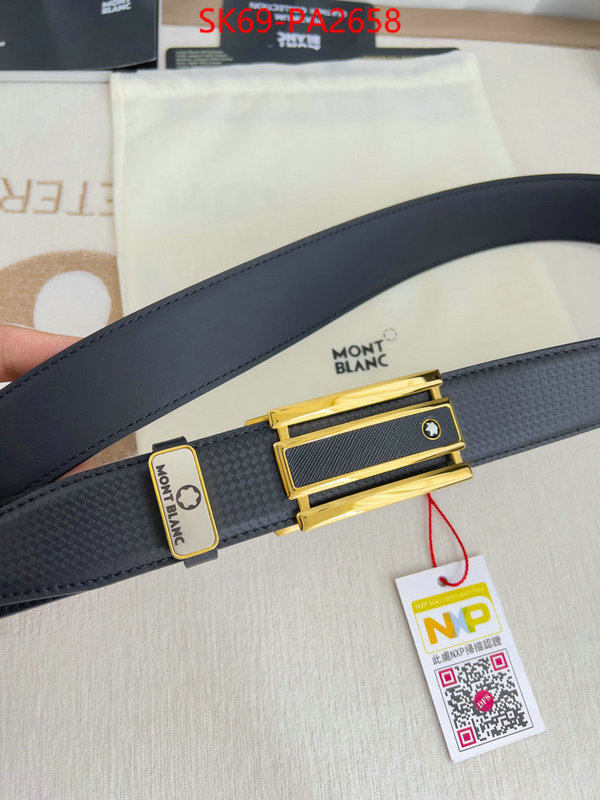 Belts-Montblanc high quality designer replica ID: PA2658 $: 69USD