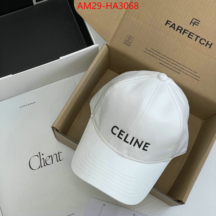 Cap(Hat)-Celine what is a 1:1 replica ID: HA3068 $: 29USD