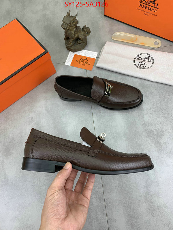 Men Shoes-Hermes supplier in china ID: SA3126 $: 125USD