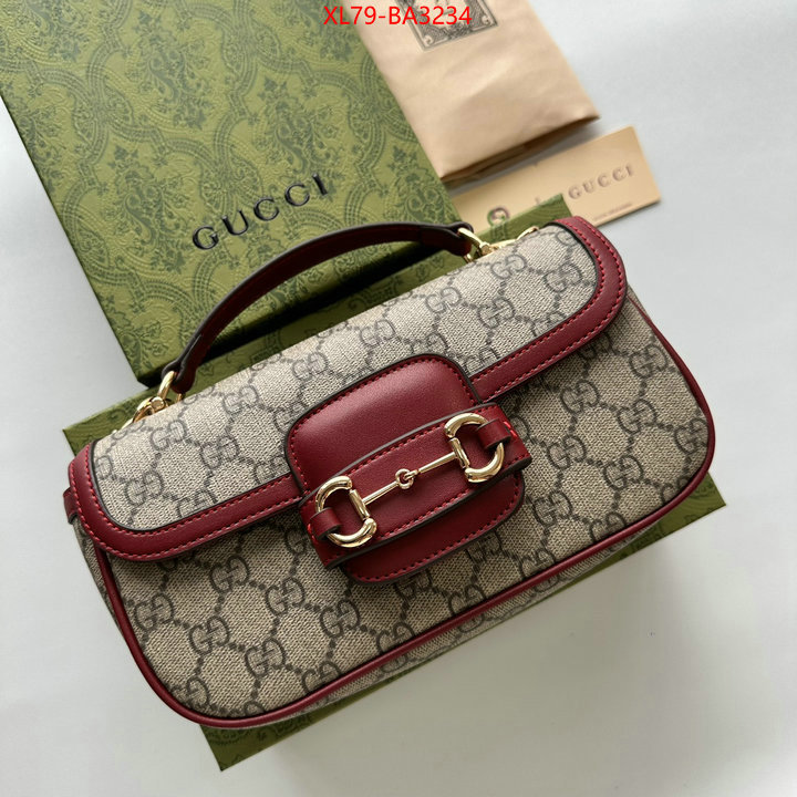 Gucci Bags(4A)-Horsebit- 2024 perfect replica designer ID: BA3234 $: 79USD,