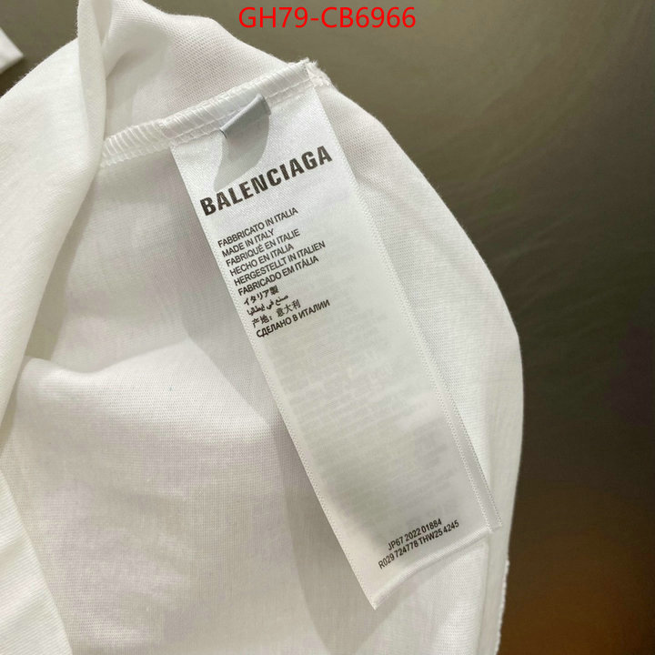 Clothing-Balenciaga what is a 1:1 replica ID: CB6966 $: 79USD