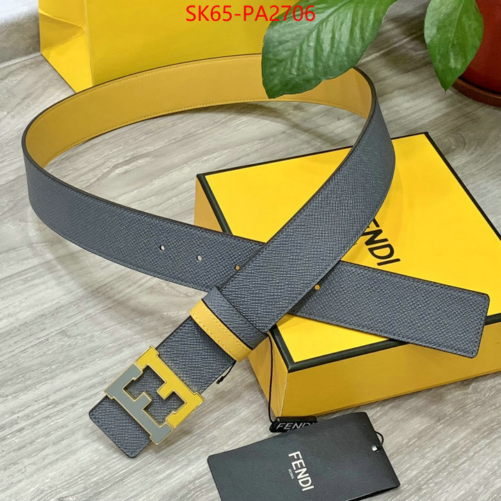 Belts-Fendi knockoff highest quality ID:PA2706 $: 65USD