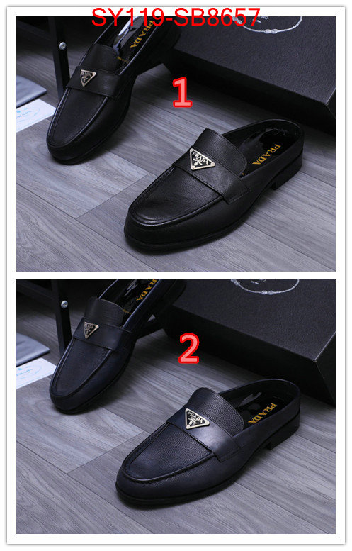 Men shoes-Prada top quality designer replica ID: SB8657 $: 119USD