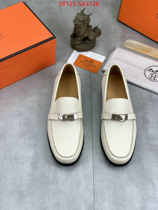 Men Shoes-Hermes supplier in china ID: SA3126 $: 125USD