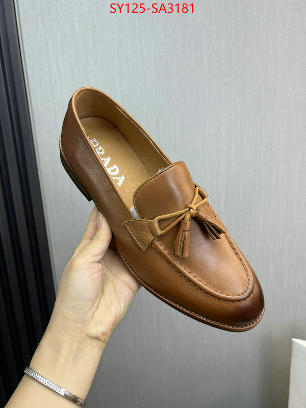 Men shoes-Prada buy aaaaa cheap ID: SA3181 $: 125USD