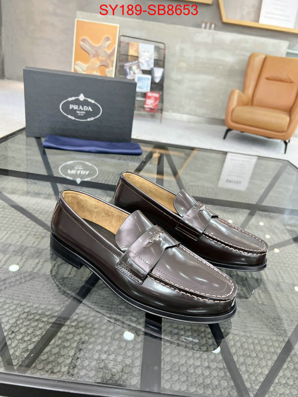 Men shoes-Prada best replica 1:1 ID: SB8653 $: 189USD