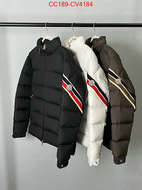 Down jacket Men-Moncler what are the best replica ID: CV4184 $: 189USD