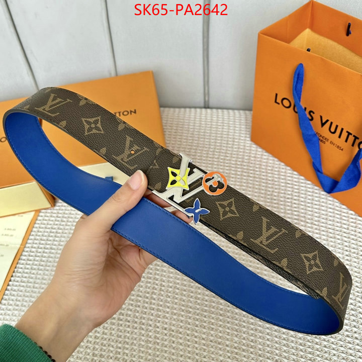 Belts-LV aaaaa+ quality replica ID: PA2642 $: 65USD