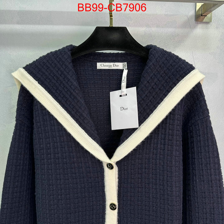 Clothing-Dior buy high-quality fake ID: CB7906 $: 99USD