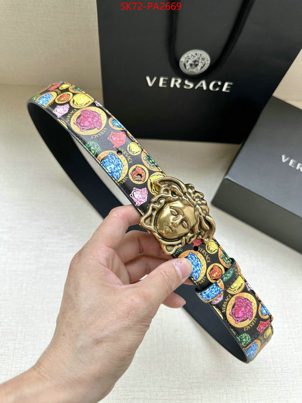 Belts-Versace high quality happy copy ID: PA2669 $: 72USD