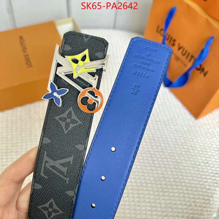 Belts-LV aaaaa+ quality replica ID: PA2642 $: 65USD