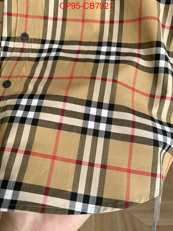 Clothing-Burberry top quality replica ID: CB7921 $: 95USD