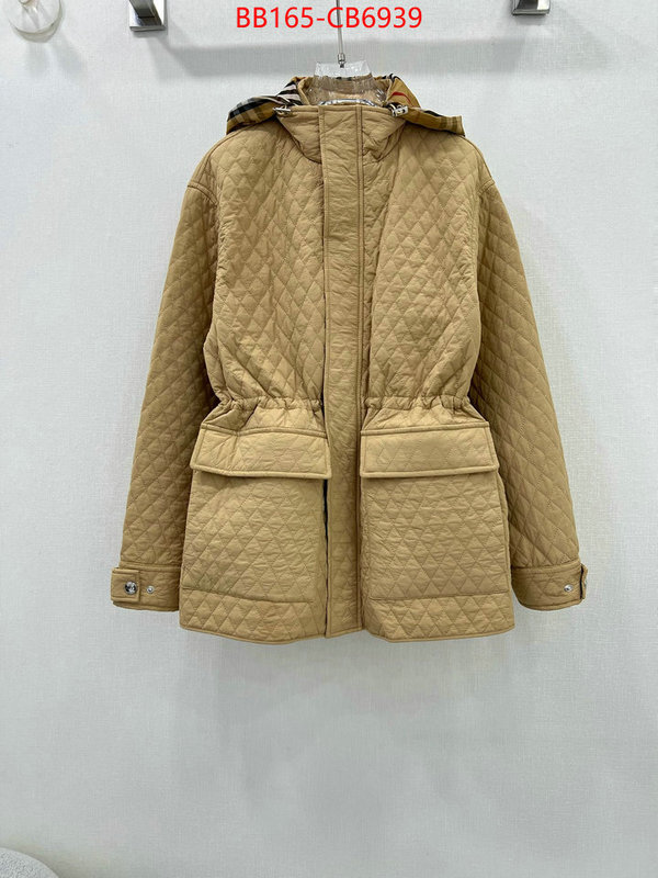 Clothing-Burberry can you buy knockoff ID: CB6939 $: 165USD