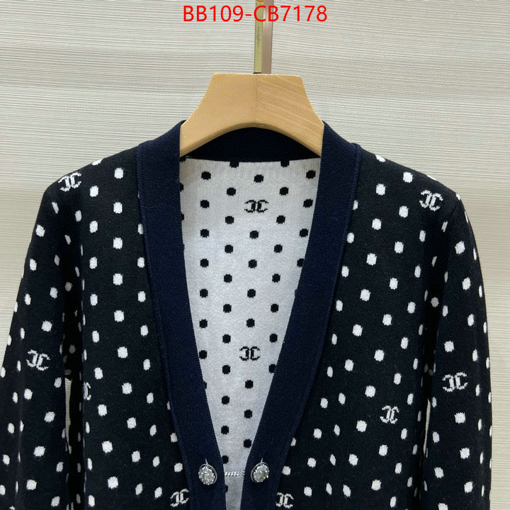 Clothing-Chanel perfect quality designer replica ID: CB7178 $: 109USD