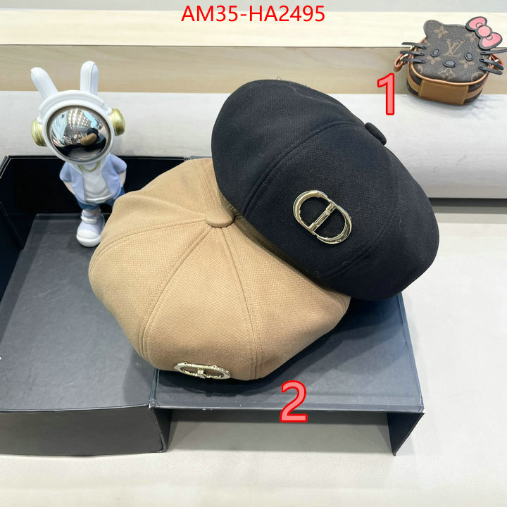 Cap (Hat)-Dior highest quality replica ID: HA2495 $: 35USD