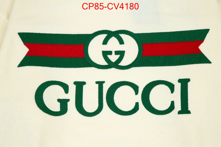 Clothing-Gucci outlet 1:1 replica ID: CV4180 $: 85USD