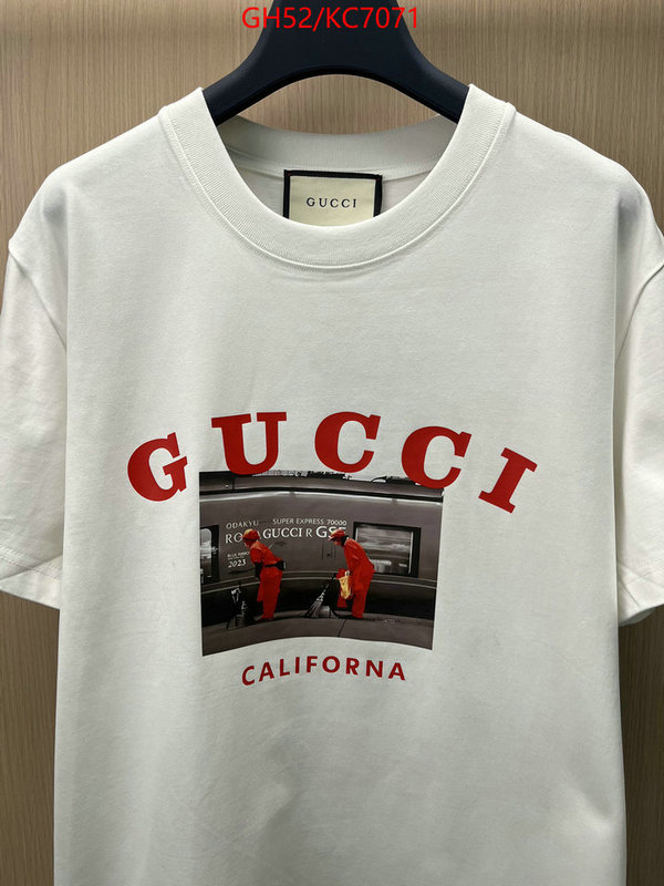 Clothing-Gucci cheap ID: KC7071 $: 52USD