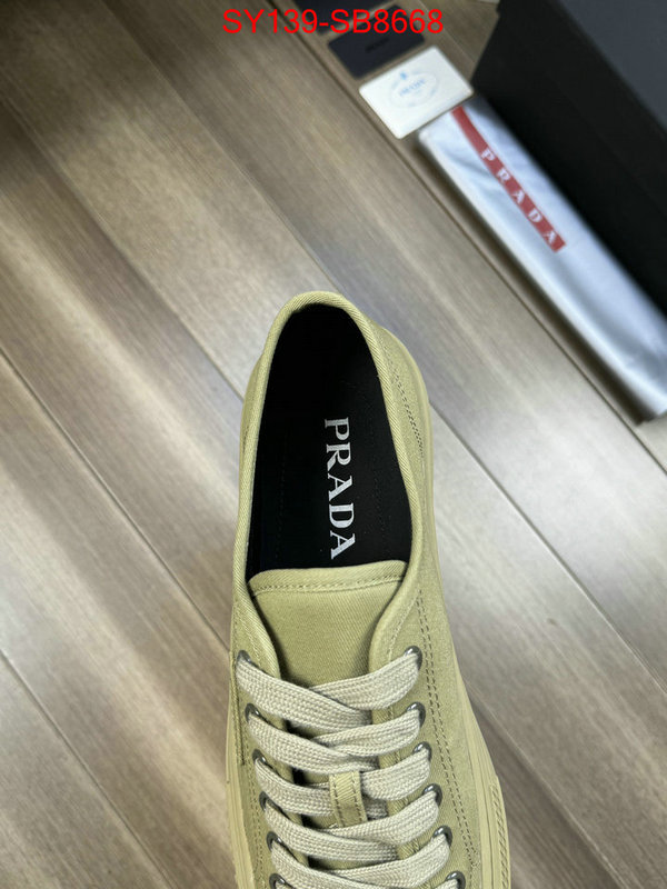 Men shoes-Prada wholesale designer shop ID: SB8668 $: 139USD