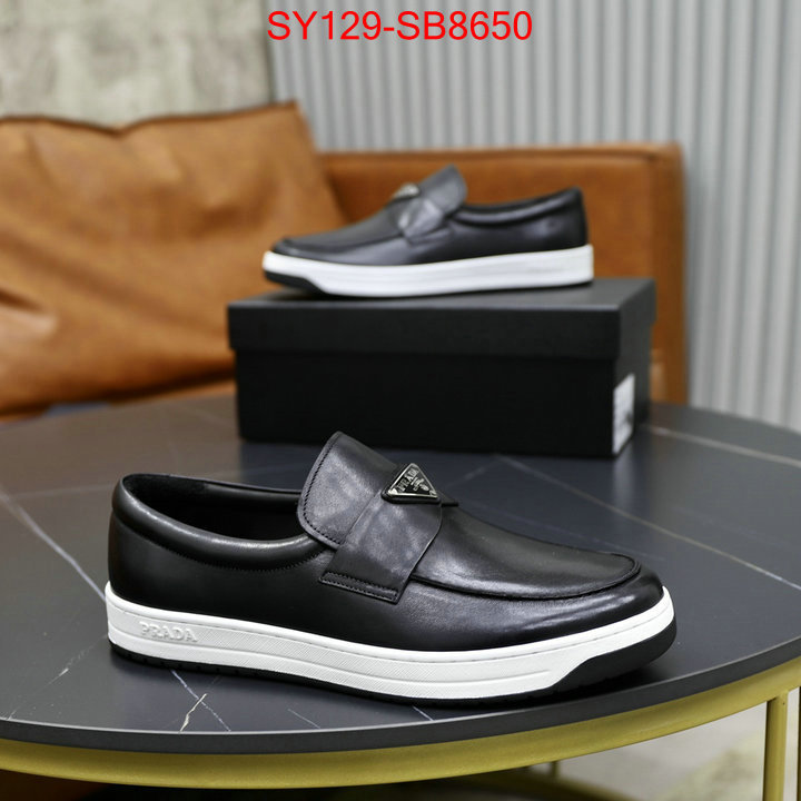 Men shoes-Prada 1:1 replica ID: SB8650 $: 129USD