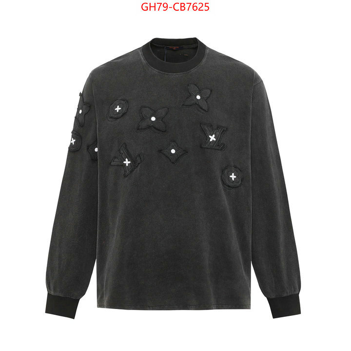 Clothing-LV top brands like ID: CB7625 $: 79USD