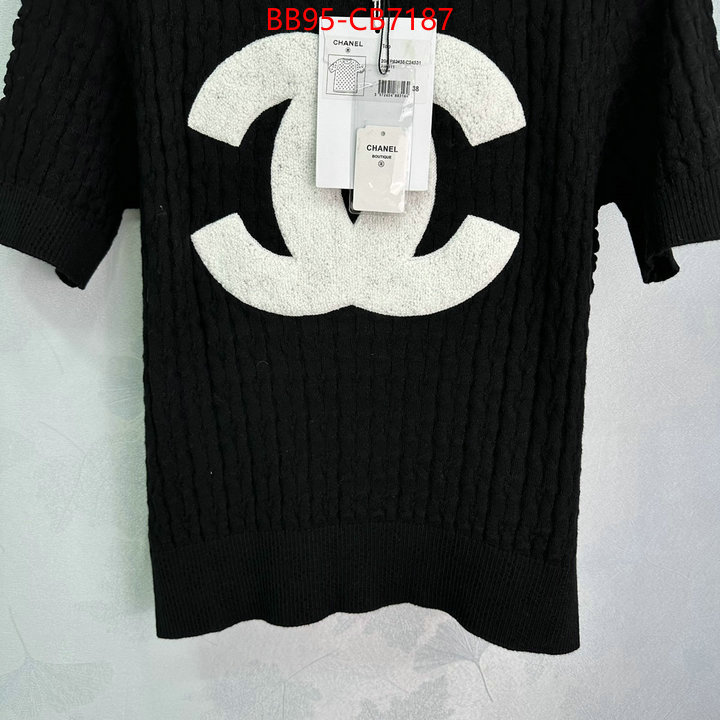 Clothing-Chanel found replica ID: CB7187 $: 95USD