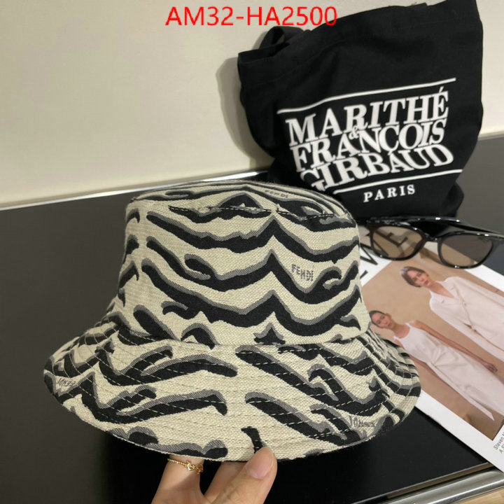 Cap(Hat)-Fendi how to find designer replica ID: HA2500 $: 32USD