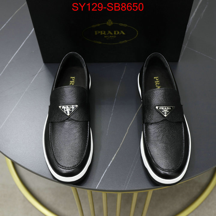 Men shoes-Prada 1:1 replica ID: SB8650 $: 129USD