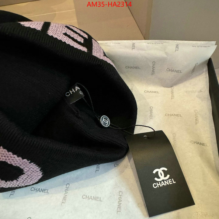 Cap (Hat)-Chanel where can i buy the best quality ID: HA2314 $: 35USD